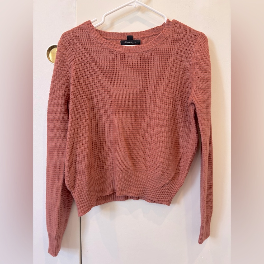 Forever 21 cotton knit sweater